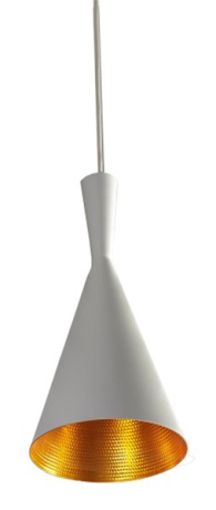 Подвесной светильник Azzardo Vita, белый, золотой (LP6005-WH-GO / AZ1340)