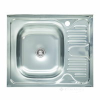 кухонна мийка Platinum 60,5x50x12,5 L нержавіюча сталь (SP000000387)