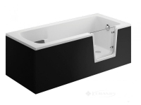 панель для ванны Polimat 170 см фронтальная, черная (00892)