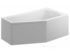 панель для ванны Polimat Selena угловая, 140x90 белая (00571)