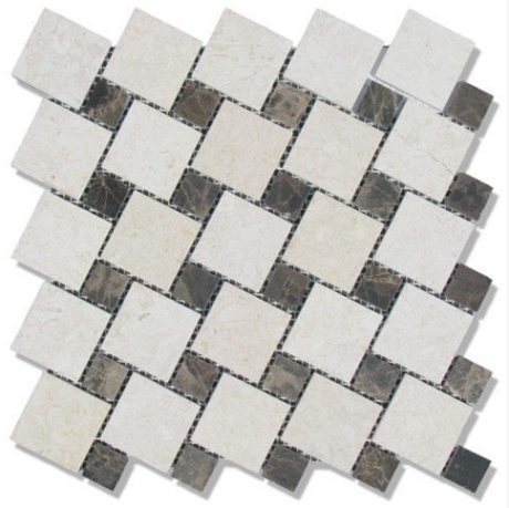 Мозаика KrimArt Victoria 30,5x30,5 beige (4,8х4,8 2,3х2,3) МКР-6П VB+ED