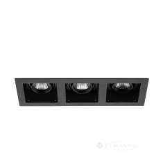 светильник потолочный Eglo Biscari 3000K, black (61627)