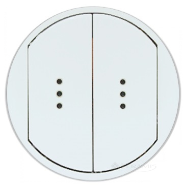 Лицевая панель Legrand Celiane выключателя, белая (68004)