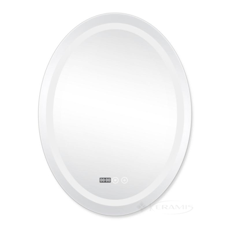 Зеркало Qtap Mideya 60x80 c LED-подсветкой (QT2078F801W)