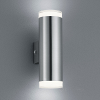 светильник настенный Trio Aracati, белый, никель матовый, 16 см (R28212107)