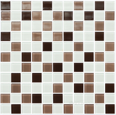 мозаика Kotto Keramika GM 4035 C3 coffe m/coffe w/white 30х30