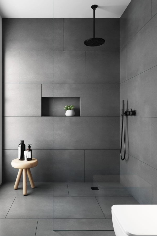 Дизайн ванних кімнат з душовими кабінами. Фото 49