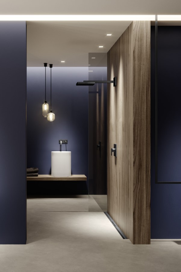 Дизайн ванних кімнат з душовими кабінами. Фото 7