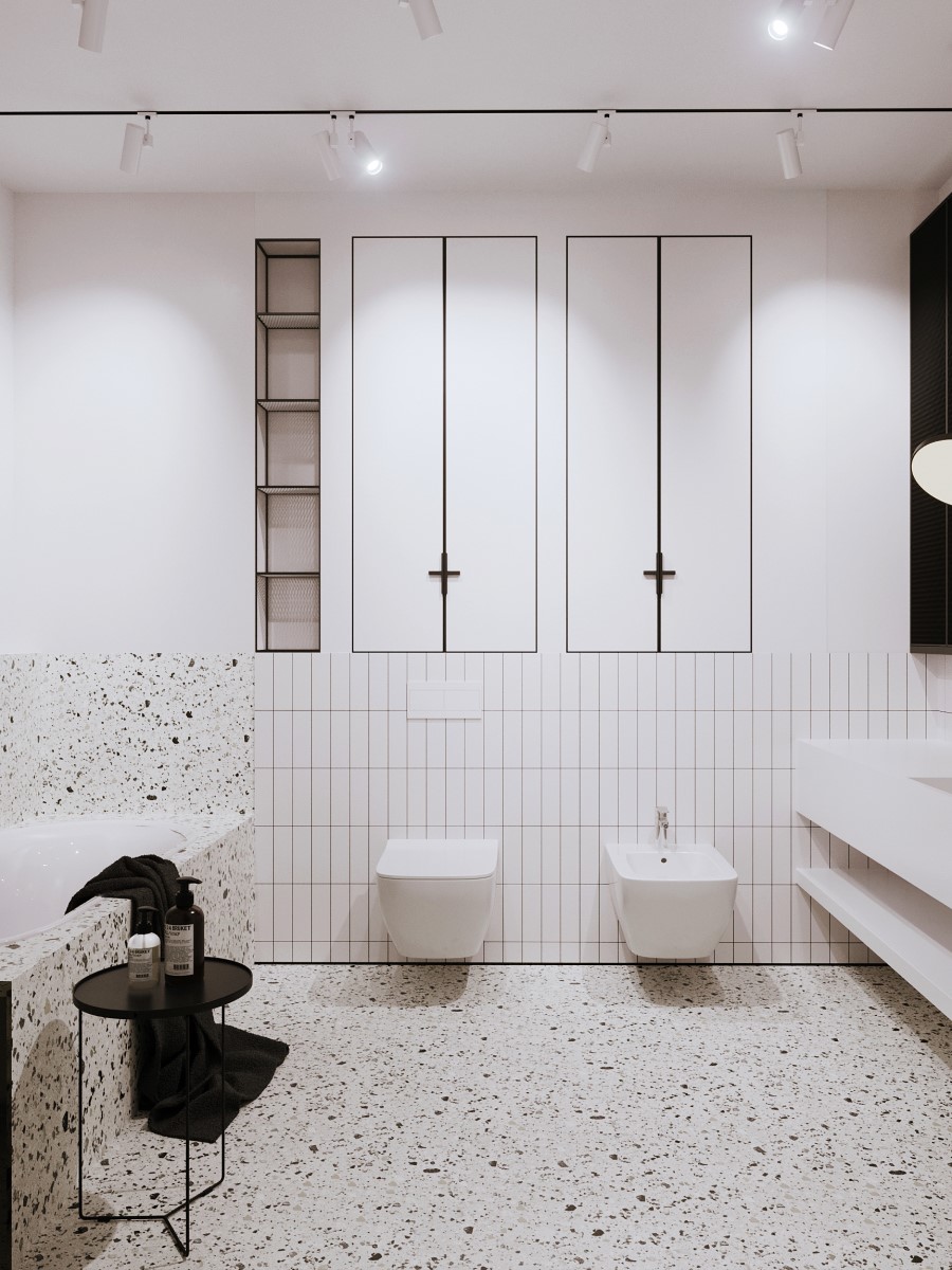 Дизайн ванной комнаты 2022. Фото 24