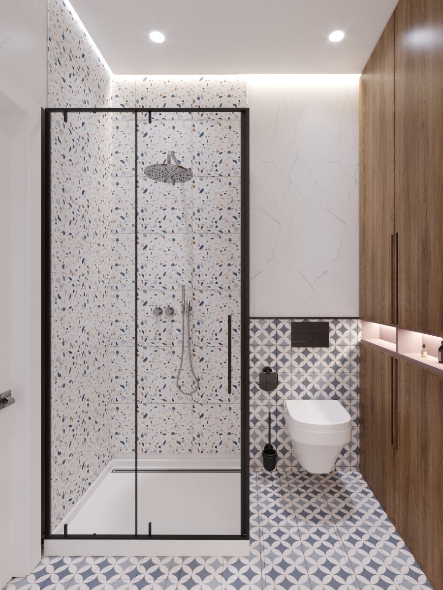 Дизайн ванной комнаты 2022. Фото 25