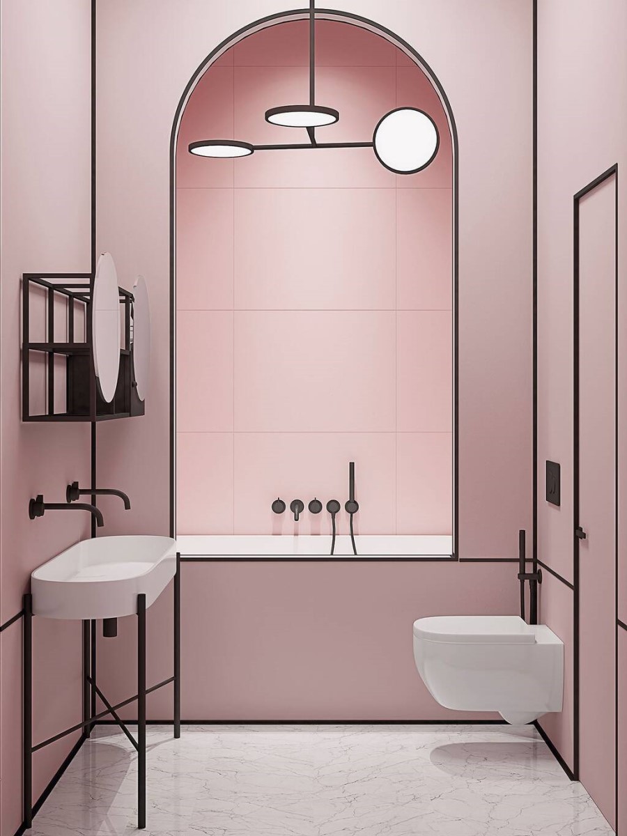 Дизайн ванной комнаты 2022. Фото 27