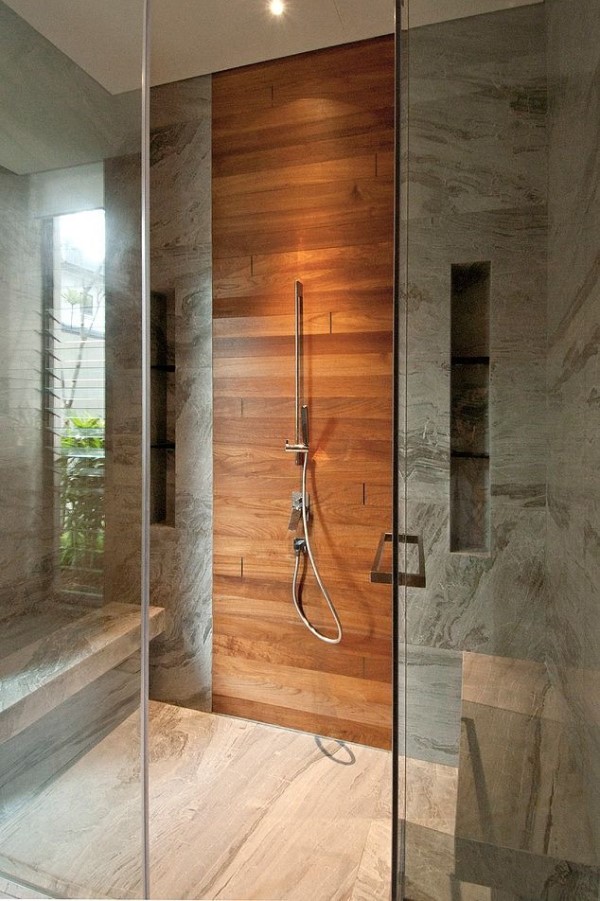 Дизайн ванных комнат с душевыми кабинами. Фото 18