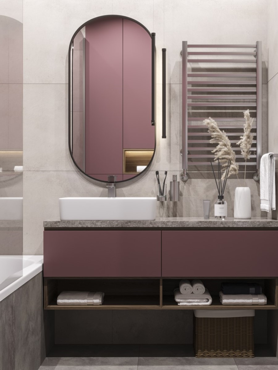 Дизайн ванной комнаты 2022. Фото 64