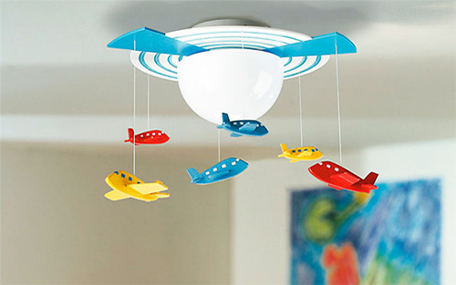 Вибір світильників для дитячої кімнати