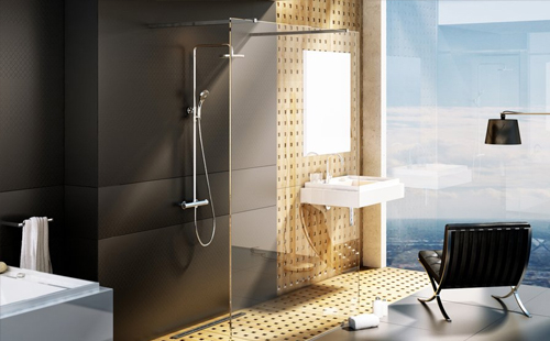 Вибір душової кабіни без піддона