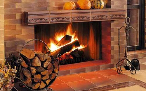 Вибір плитки для каміна або печі