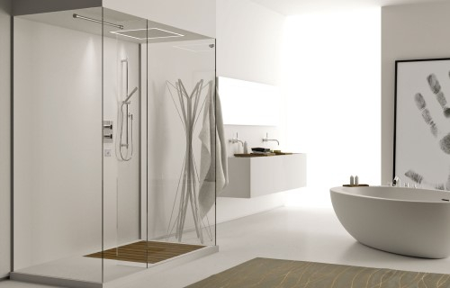 Ванна с душевой кабиной