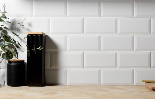 Плитка кабанчик в интерьере кухни