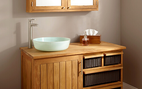 правильны выбор тумбы под умывальник