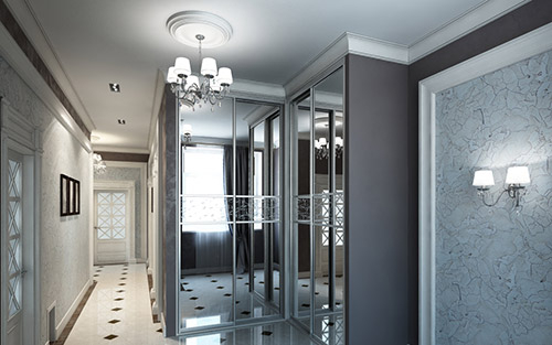 Фото освітлення передпокою і коридору