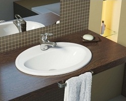 Встраиваемые (врезные) раковины Cersanit