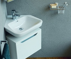 Угловые раковины и умывальники 