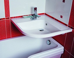 Угловые раковины и умывальники 