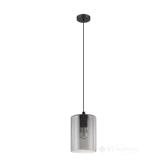 світильник стельовий Eglo Cadaques 1 чорний, сірий (98585)