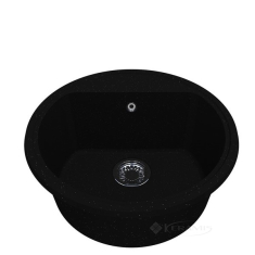 кухонна мийка Miraggio Malibu 51,6x51,6 чорна