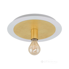 светильник потолочный Eglo Passano 1x4W, белый, золото (97491)