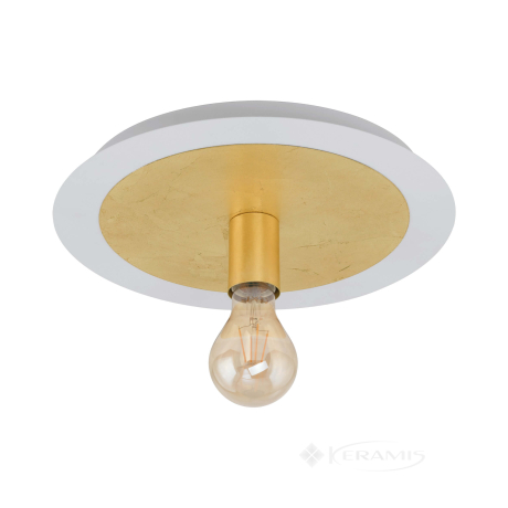 Світильник стельовий Eglo Passano 1x4W, білий, золото (97491)