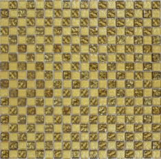 мозаика Grand Kerama 30x30 (1,5х1,5) моно золото (636)