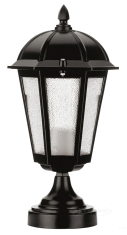 декоративний світильник вуличний Dopo Bambo, чорний/прозорий (GN 024C-G05X1A-02)