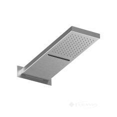 верхний душ Paffoni Cascade 530x160, сталь (ZSOF099ST)