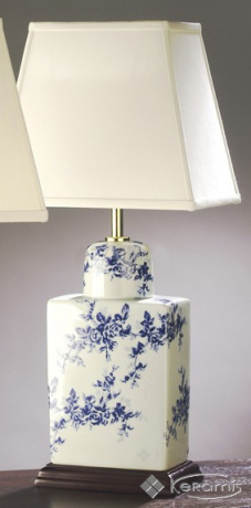Настольная лампа Elstead Lui'S Collection A-Z (LUI/LS1007+LUI/BLUE FLOWER)