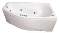 Акриловая гидромассажная ванна Triton Скарлет, 1670 x 960 мм, левая (гидро 0,9 Квт + спина)
