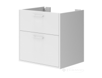 тумба під умивальник Juventa Afina 60x60x45,5 підвісний, підлоговий, білий (Af-60)