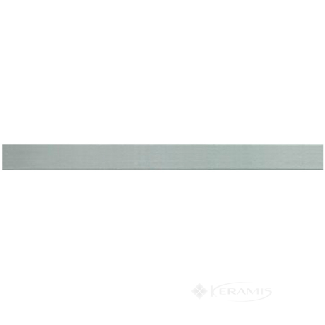 Фриз Ceramika Color Trinity Listwa Inox Blysczaca 6x75 серый