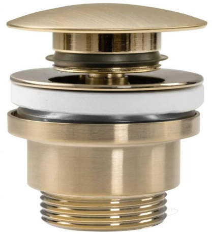 Донний клапан Rea універсальний KLIK-KLAK, золотий матовий (REA-A8585)