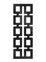 электрический полотенцесушитель Genesis Aqua Grazia 1700х600 черный (GA-98005)