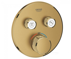 змішувач для душу Grohe Grohtherm SmartControl термостат прихованого монтажу з двома кнопками керування (29119GN0)