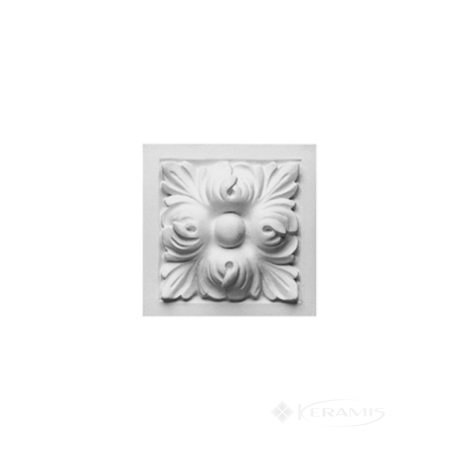 Декор Orac Decor 3,5x9,6x9,6 см белый (D210)