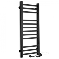 полотенцесушитель Laris Имидж 350x900 П12 черный, правый (73207655)