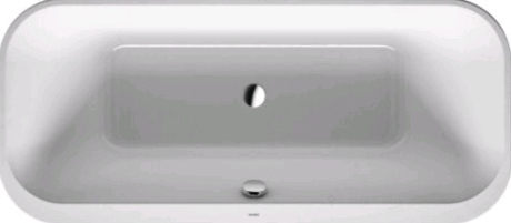 Ванна акриловая Duravit Happy D 180x80 белая (700320000000000)