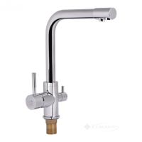 смеситель для кухни Lidz Over chrome, с фильтром для питьевой воды (LDOVE020F1CRM32607)