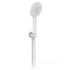 лейка для душа Grb Hydro с держателем, белый матовый (05040137)