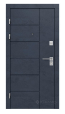 дверь входная Rodos Line 880x2050x96 бетон антрацит/крем (Lnz 002)