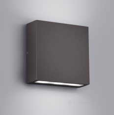 світильник настінний Trio Thames, антрацит, 2 лампи, LED (229360242)