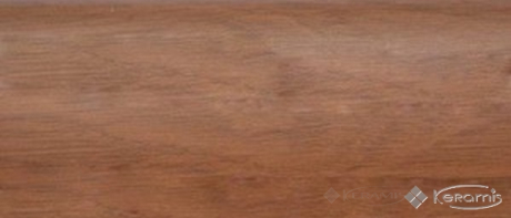 Плінтус ТІС горіх бразильський (0025) ПЛГ короб з пвх з гнучкими краями