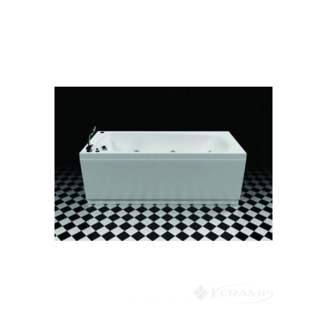 Ванна акрилова WGT Rialto Lido 170x75,5 + злив/перелив+панель